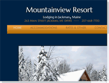 Tablet Screenshot of mountainviewresort.net